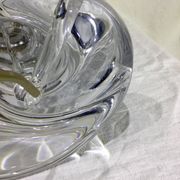 Pied de lampe en cristal de Sèvres