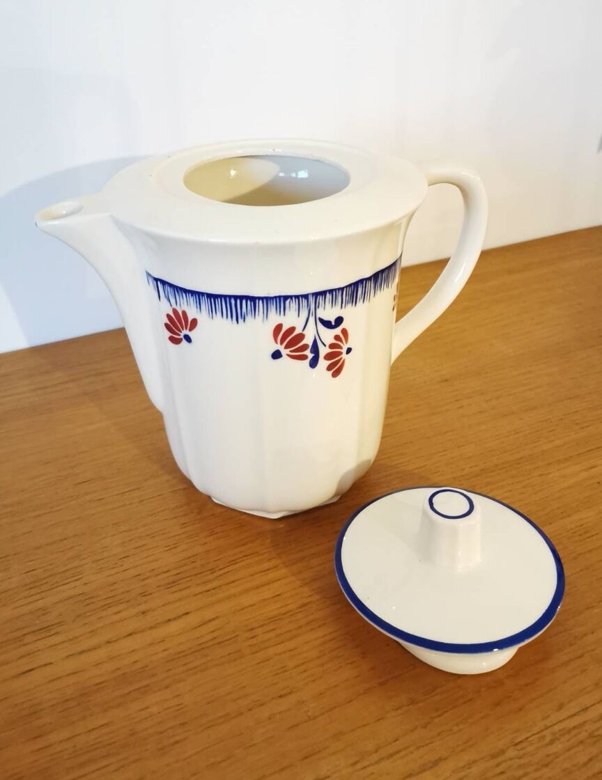 Old Badonviller earthenware coffee maker