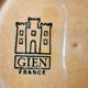 Glazed ceramic plates Gien