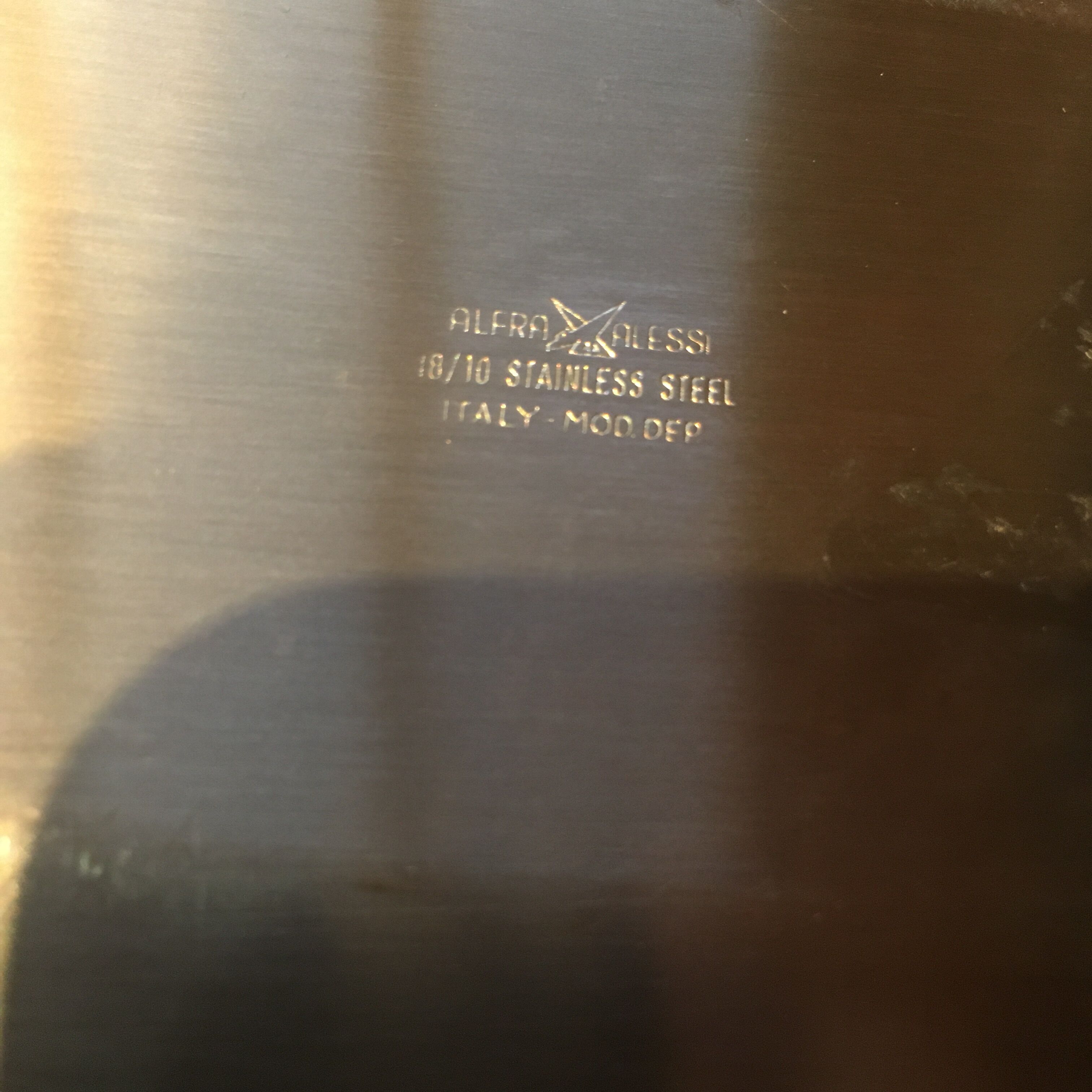 Alessi grissini dish