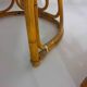 Funky set of five 60s bamboo chairs