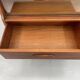 Vintage Jentique small wall unit/display cabinet from the 1960s made of teak