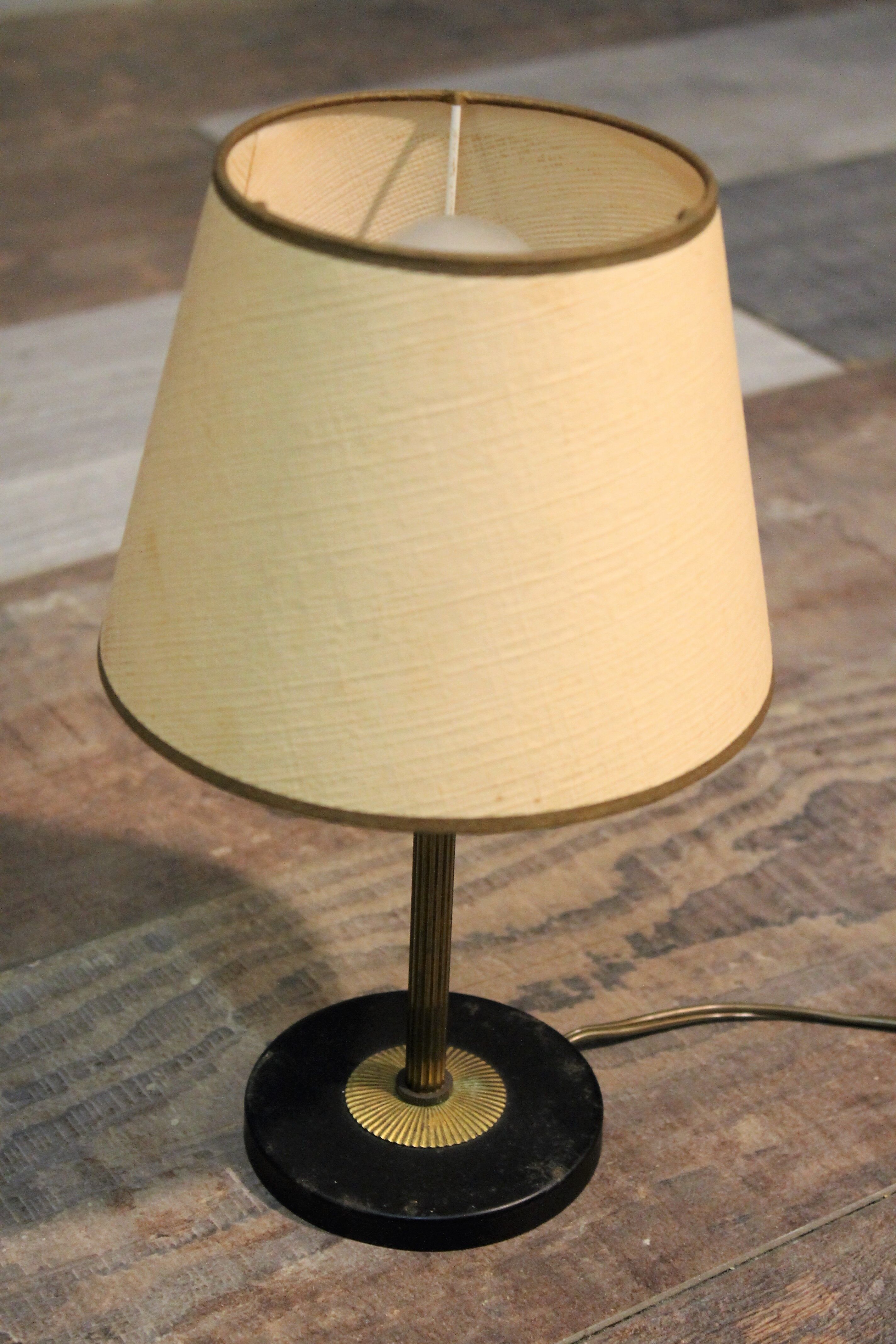 Pair of bedside lamps 1950