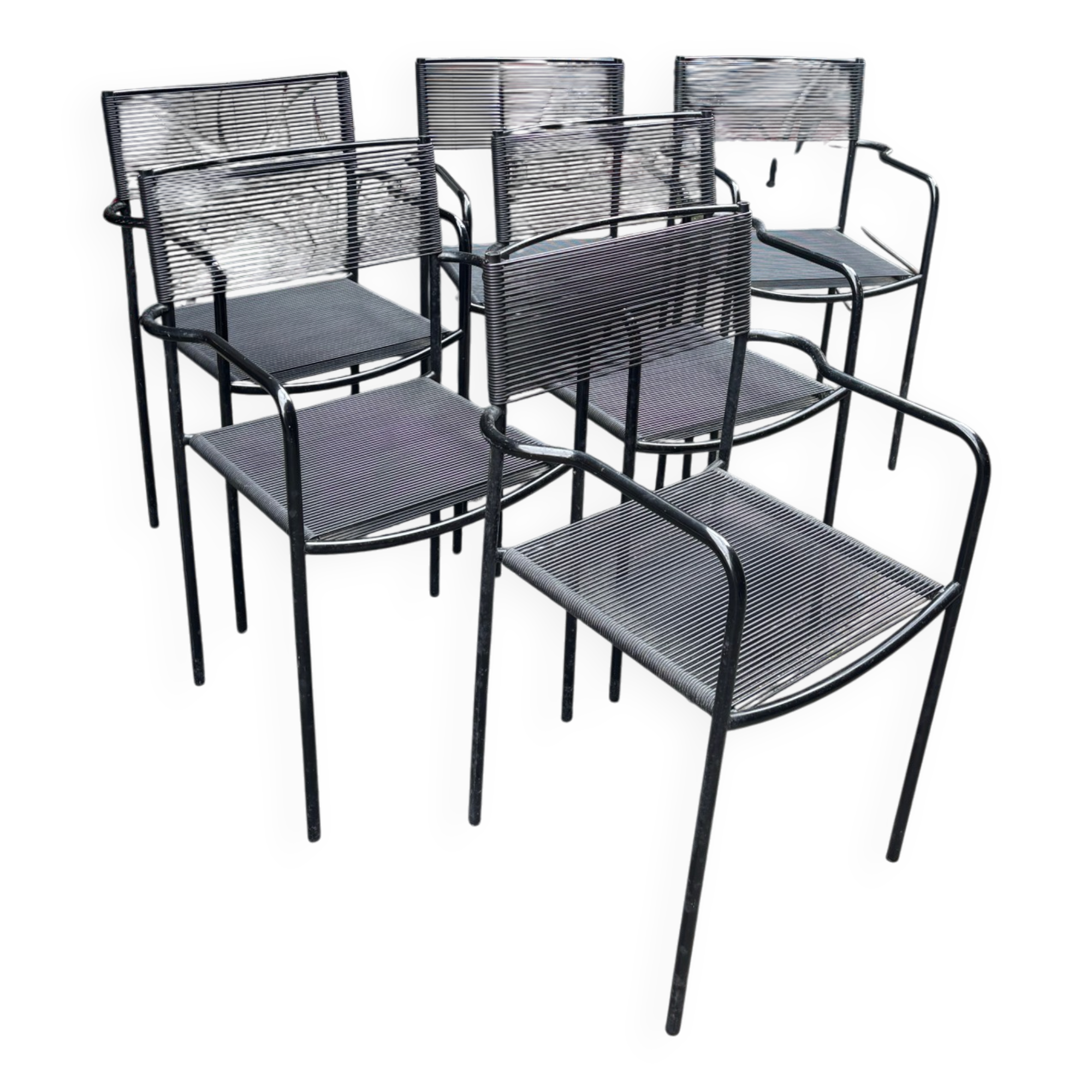 Fauteuil "spaghett" de Giandomenico Belotti pour Alias