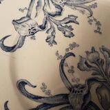 6 plates with dessert iris Clairefontaire