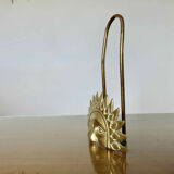 Letter holder "sun" brass 60s 70s