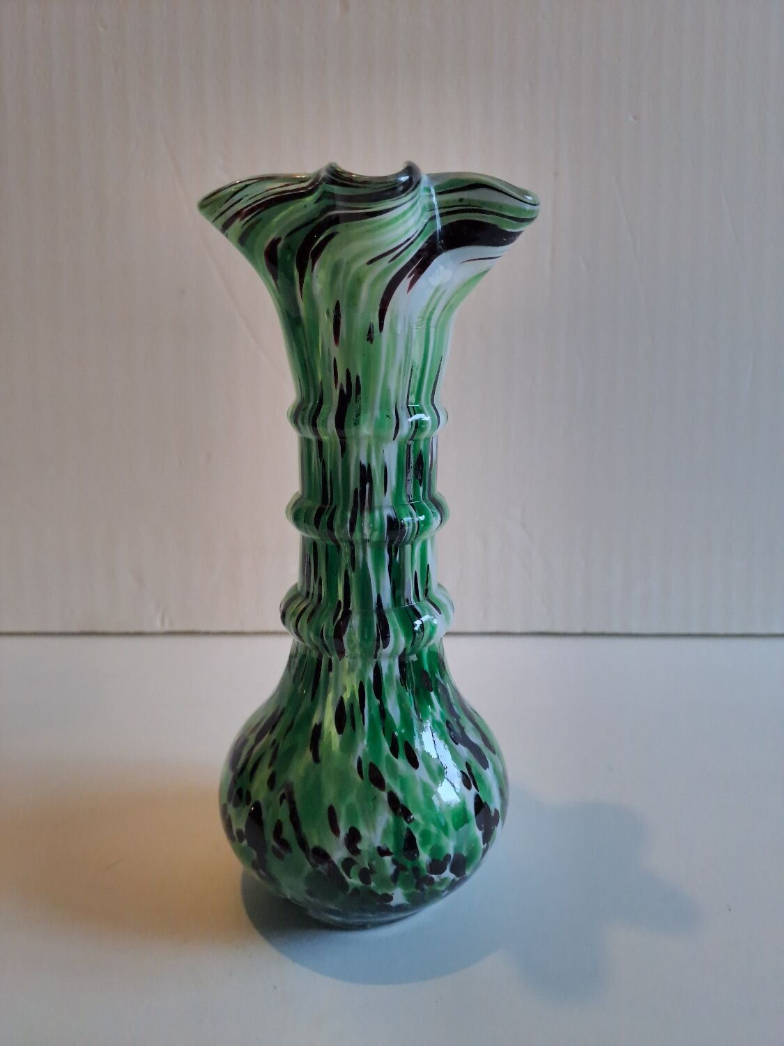 Clichy glassware vase