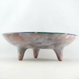 Ceramic tripod Le Brescou vintage Vallauris