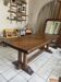 Table de ferme en bois massif