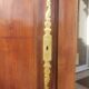 Vintage Louis Philippe style bonnetière wardrobe from the 1800s in cherry wood.