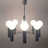Mid-century German spatial chandelier by Hustadt Leuchten, 1960s.