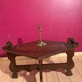 Table basse chêne moderniste