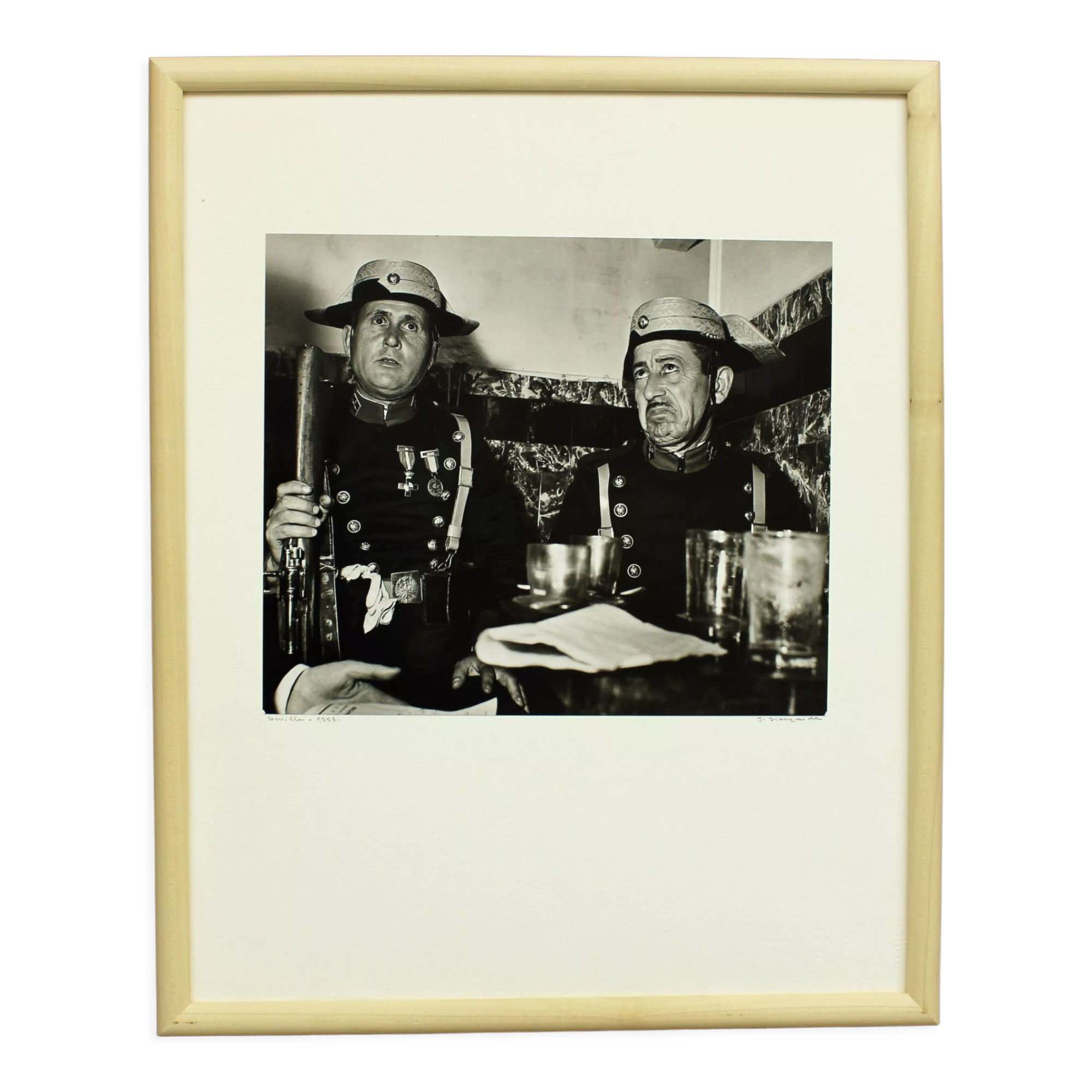 Gelatin silver print Seville 1953 by Jean Dieuzaide 1953