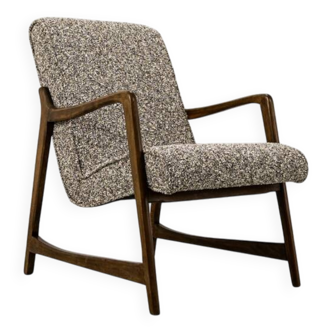 Vintage Armchair By Barbara Fendrych Weclawska, Poland, 1960s