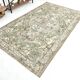 5x9 Sage Green Vintage Oriental Madallion Carpet, 169x280Cm