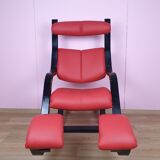 Vintage Gravity Balans Lounge Chair by Peter Opsvik for Stokke, 1980s