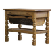 Vintage Danish oak coffee table by Henning Kjærnulf, 1960s