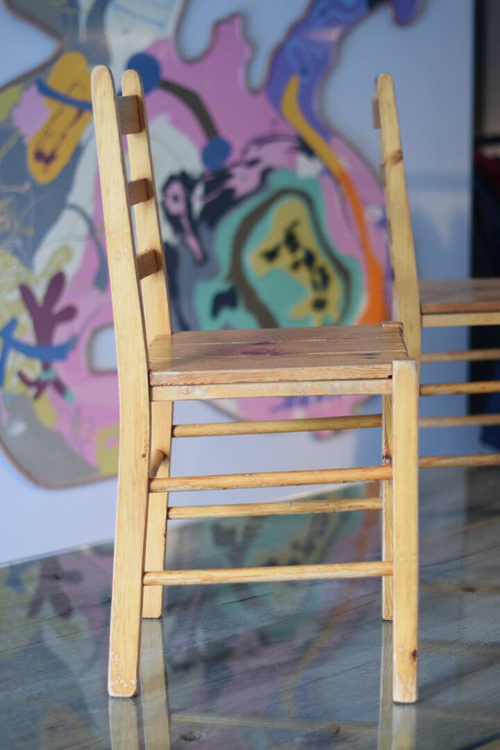 Fir tree mountain chair - France 1960