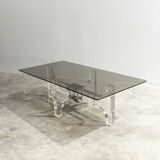 Plexiglass coffee table by Michel Dumas circa 1970'