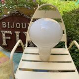 large bulb chandelier from the 70s