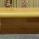 Design coffee table in maple – marquetry top – 1970s vintage style