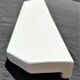 Old shelf of great length / shelf in white Art Deco porcelain