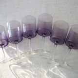 Set of 6 wine glasses