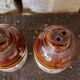 Vintage salt and pepper shakers