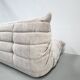 Togo sofa in beige corduroy attributed to Michel Ducaroy for Ligne Roset