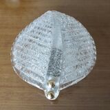 Barovier & Toso Murano glass leaf wall light