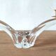 Double crystal candle holder Val Saint Lambert Rio creation 1950s