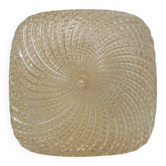 Plafonnier verre or