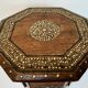 Table a the syrian travel middle east marquetry inlay 19th