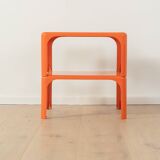 demetrio 45 side tables, vico magistretti, artemide