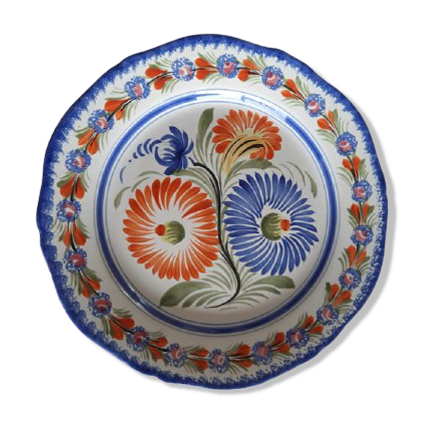 Henriot Quimper plate