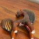 Vasilkovsky horse in majolica