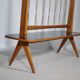 Flower Bench Cherry Wood  1960s Plant Stand