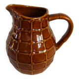 Saint Clément pitcher, rope pattern, vintage 1950s