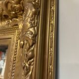 Large vintage gold mirror