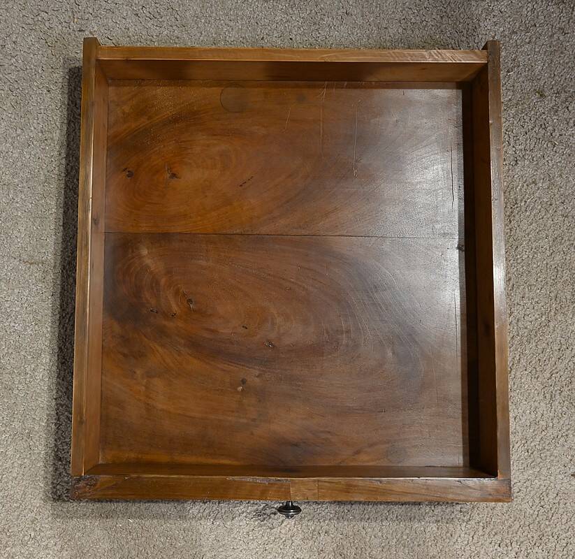 Small Solid Walnut Table, Louis XIII / Louis XIV style – Early 19th century