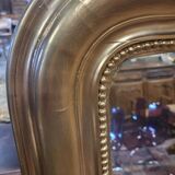 Mirror Louis Philippe 19th gold 144h/106l cms