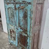 Ancienne armoire de Shekhawati en teck birman