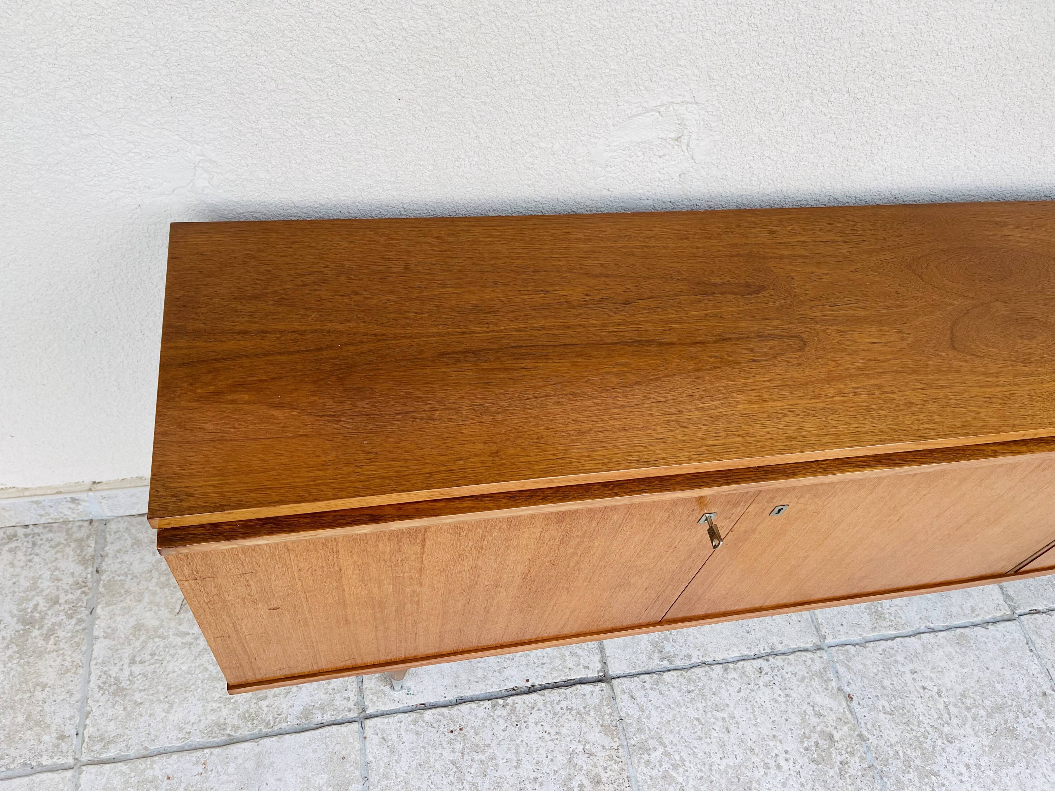 Scandinavian teak row