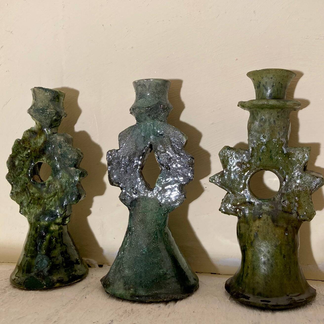 Trio Tamegroute candle holder