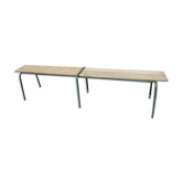 Vintage school bench