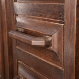 Large solid oak sideboard by André Le Picard 1950