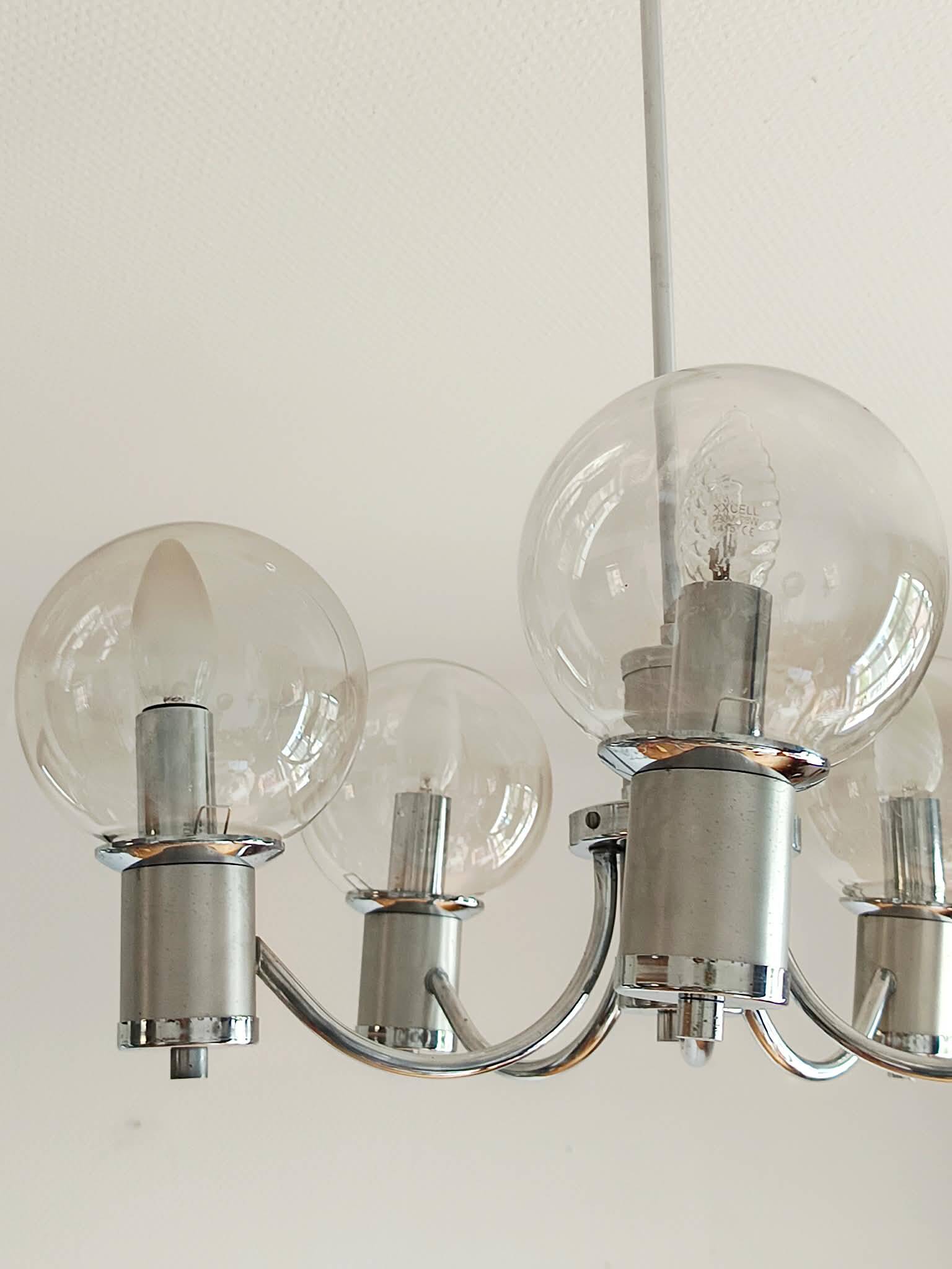 Chrome space age lustre