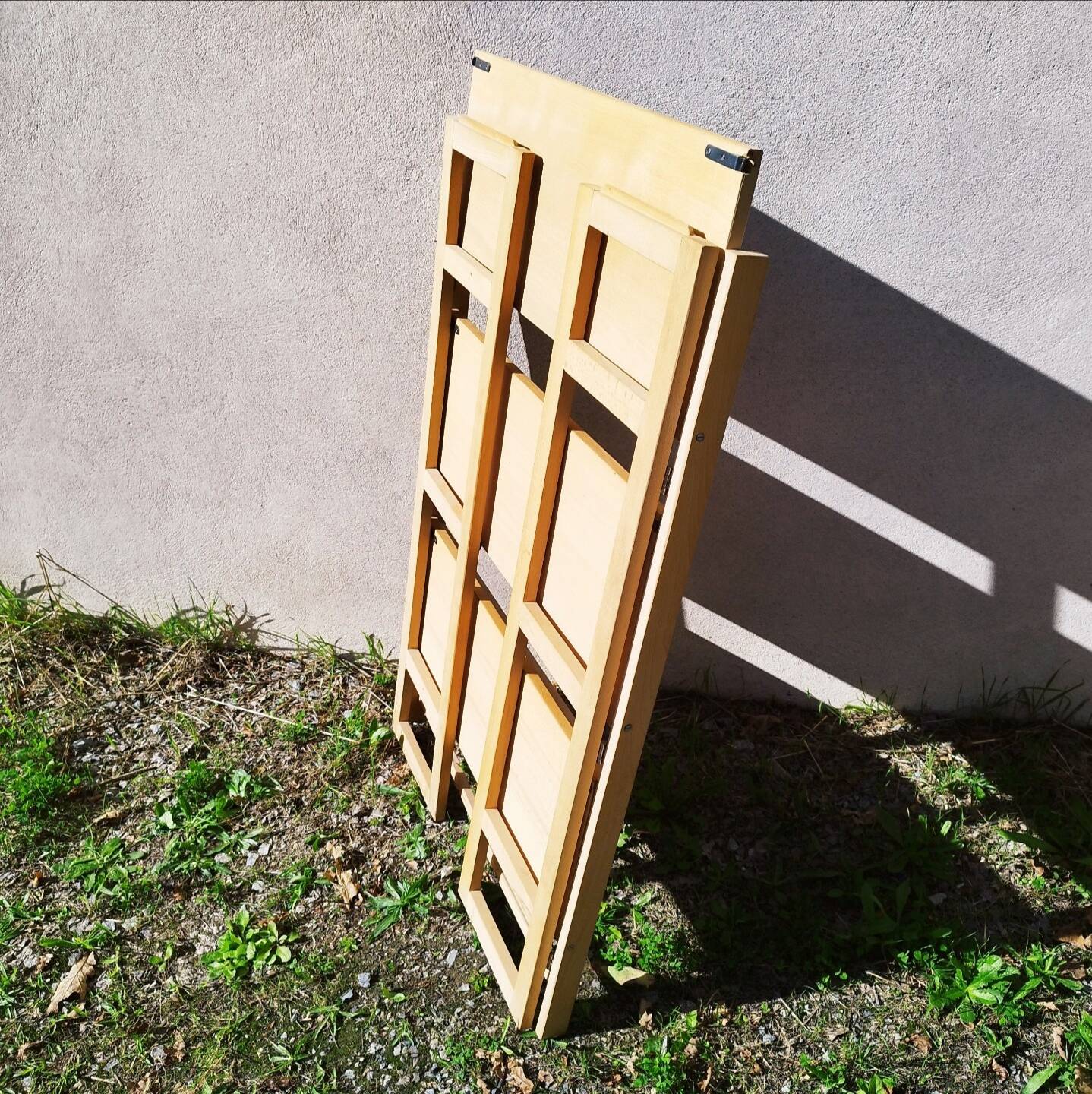 Bookshelf in raw wood N°3