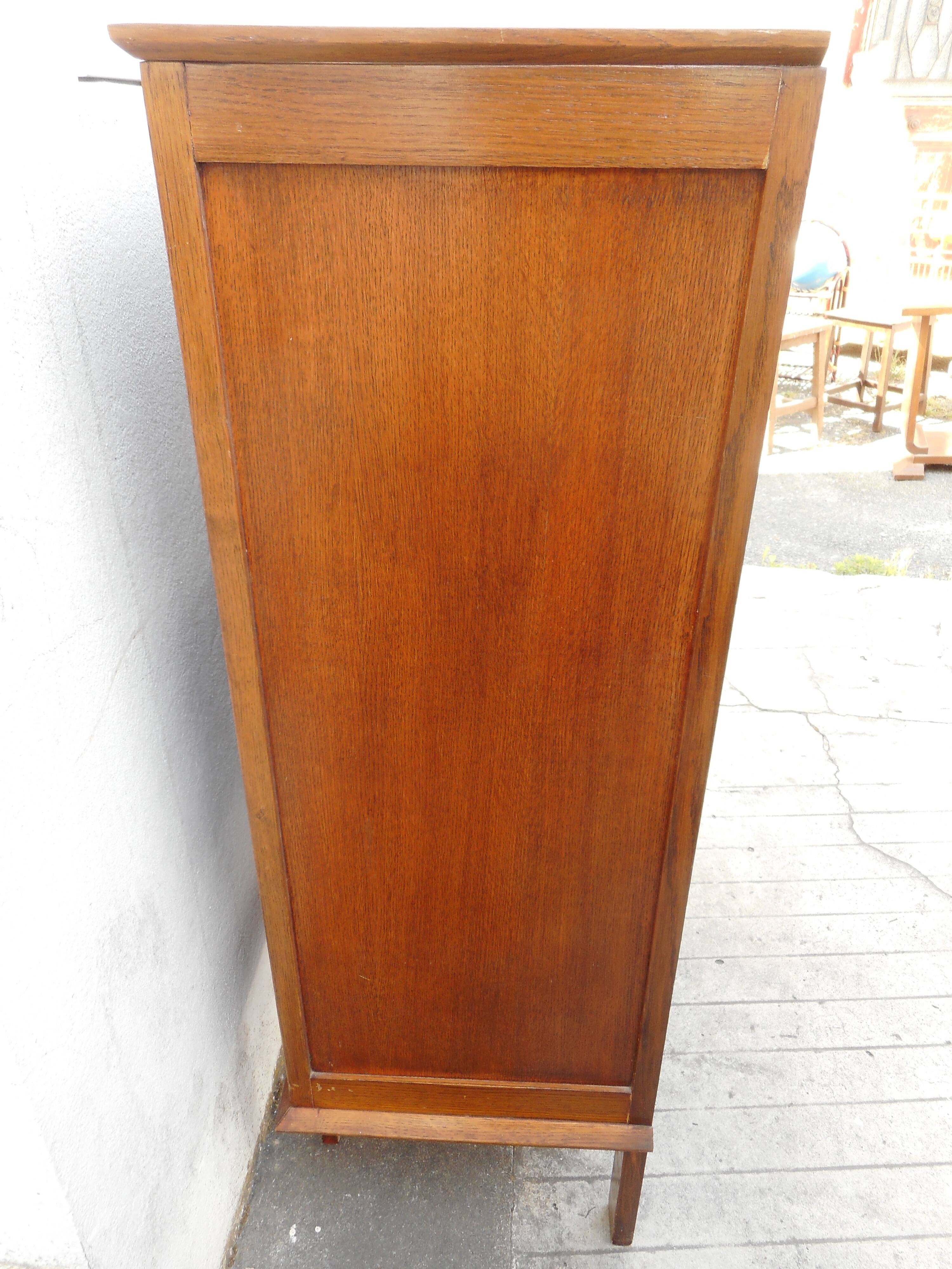 Vintage furniture, high glazed