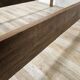 Tuscan Art Decò single bed from the 1940s in briar root